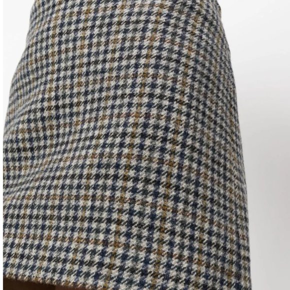 P.A.R.O.S.H. Houndstooth Pattern Mini Skirt - Picture 4 of 4